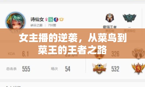 女主播的逆襲，從菜鳥到菜王的王者之路