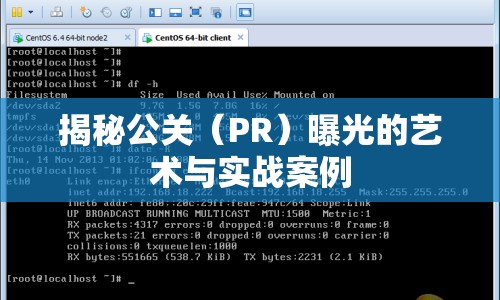 揭秘公關(guān)（PR）曝光的藝術(shù)與實(shí)戰(zhàn)案例