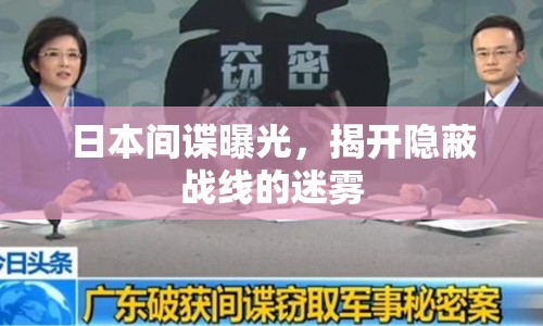 日本間諜曝光，揭開隱蔽戰(zhàn)線的迷霧