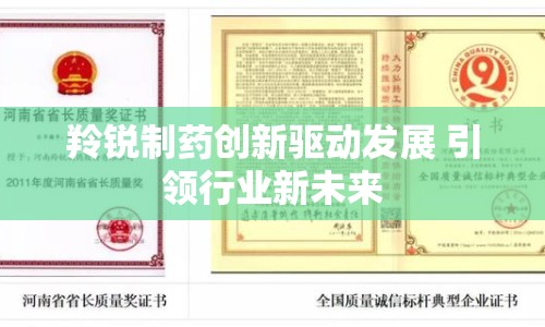 羚銳制藥創(chuàng)新驅(qū)動發(fā)展 引領(lǐng)行業(yè)新未來