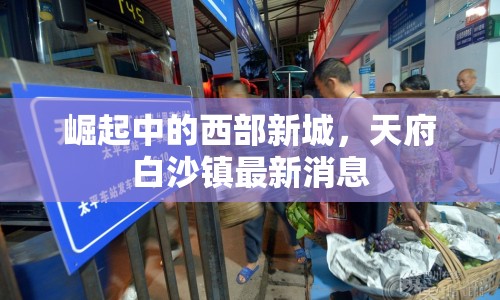 崛起中的西部新城，天府白沙鎮(zhèn)最新消息