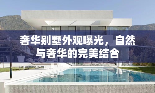 奢華別墅外觀曝光，自然與奢華的完美結(jié)合
