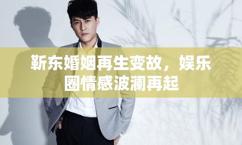 靳東婚姻再生變故，娛樂圈情感波瀾再起