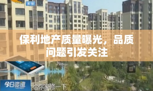 保利地產(chǎn)質(zhì)量曝光，品質(zhì)問(wèn)題引發(fā)關(guān)注