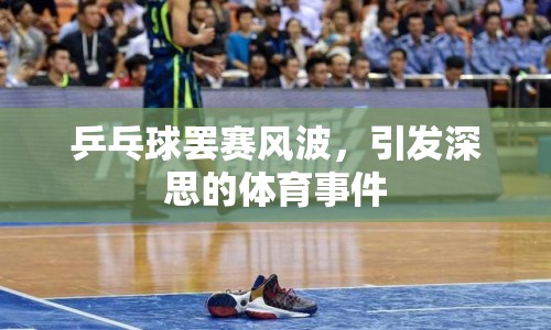 乒乓球罷賽風(fēng)波，引發(fā)深思的體育事件