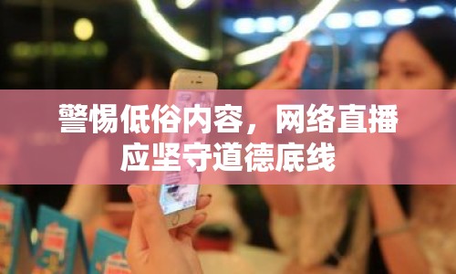 警惕低俗內(nèi)容，網(wǎng)絡(luò)直播應(yīng)堅(jiān)守道德底線