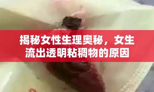 揭秘女性生理奧秘，女生流出透明粘稠物的原因