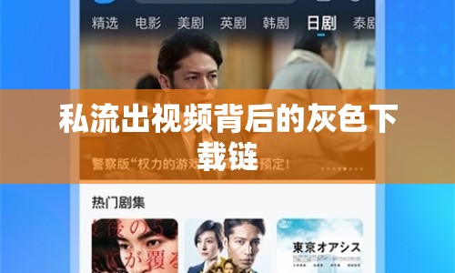 私流出視頻背后的灰色下載鏈