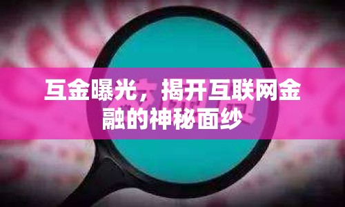 互金曝光，揭開互聯(lián)網(wǎng)金融的神秘面紗