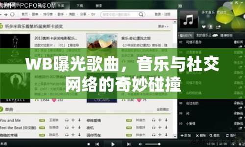 WB曝光歌曲，音樂與社交網(wǎng)絡的奇妙碰撞