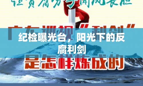 紀檢曝光臺，陽光下的反腐利劍