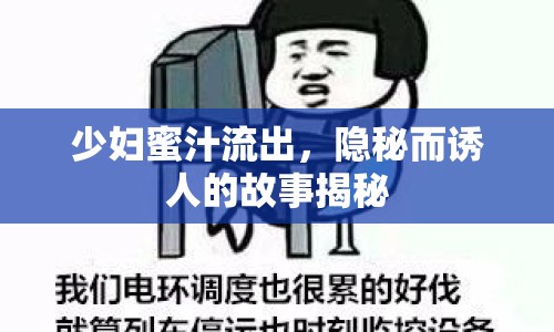 少婦蜜汁流出，隱秘而誘人的故事揭秘