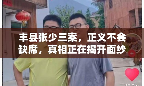 豐縣張少三案，正義不會(huì)缺席，真相正在揭開(kāi)面紗