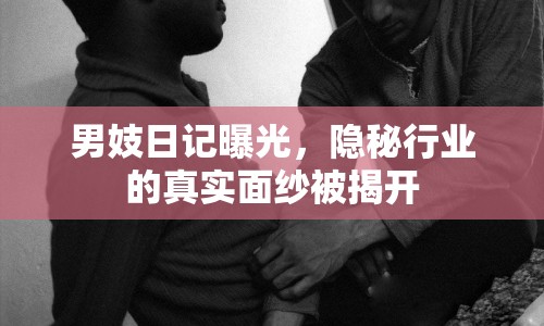 男妓日記曝光，隱秘行業(yè)的真實(shí)面紗被揭開