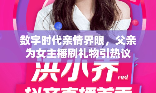 數(shù)字時(shí)代親情界限，父親為女主播刷禮物引熱議