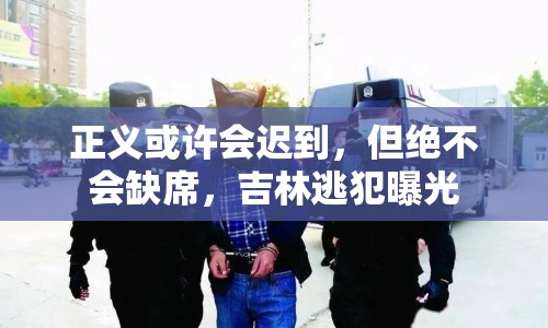 正義或許會(huì)遲到，但絕不會(huì)缺席，吉林逃犯曝光