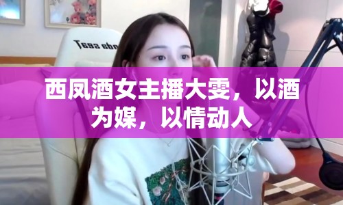 西鳳酒女主播大雯，以酒為媒，以情動(dòng)人