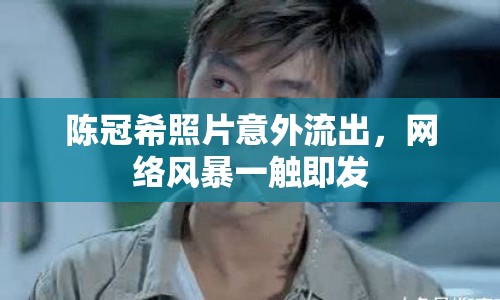 陳冠希照片意外流出，網(wǎng)絡(luò)風(fēng)暴一觸即發(fā)