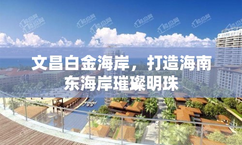 文昌白金海岸，打造海南東海岸璀璨明珠