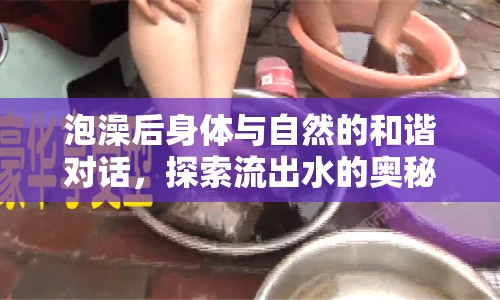 泡澡后身體與自然的和諧對話，探索流出水的奧秘