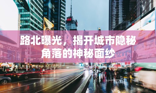 路北曝光，揭開(kāi)城市隱秘角落的神秘面紗