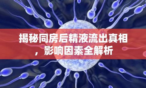 揭秘同房后精液流出真相，影響因素全解析