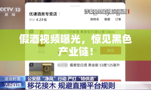 假酒視頻曝光，驚見黑色產(chǎn)業(yè)鏈！
