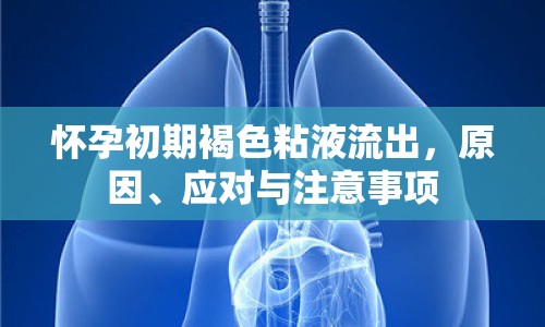 懷孕初期褐色粘液流出，原因、應(yīng)對與注意事項
