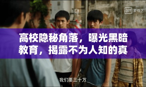 高校隱秘角落，曝光黑暗教育，揭露不為人知的真相