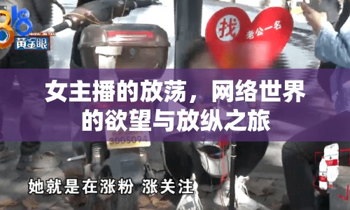 女主播的放蕩，網(wǎng)絡(luò)世界的欲望與放縱之旅