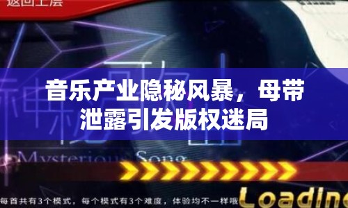音樂產(chǎn)業(yè)隱秘風(fēng)暴，母帶泄露引發(fā)版權(quán)迷局