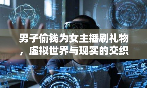 男子偷錢為女主播刷禮物，虛擬世界與現(xiàn)實的交織