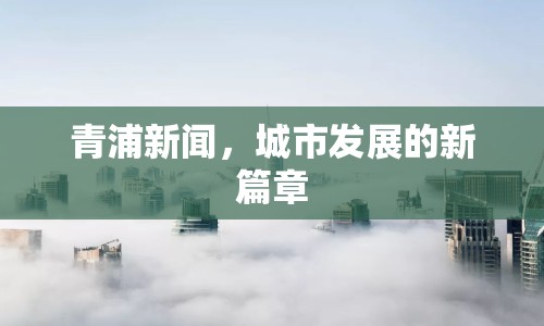 青浦新聞，城市發(fā)展的新篇章