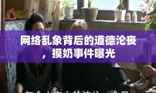 網(wǎng)絡亂象背后的道德淪喪，摸奶事件曝光