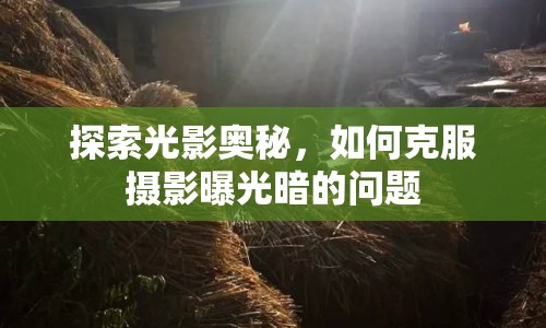 探索光影奧秘，如何克服攝影曝光暗的問題
