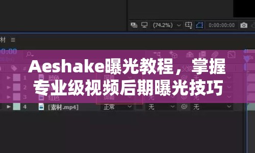 Aeshake曝光教程，掌握專業(yè)級視頻后期曝光技巧