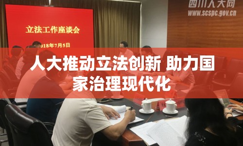 人大推動(dòng)立法創(chuàng)新 助力國(guó)家治理現(xiàn)代化