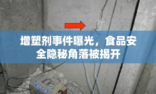 增塑劑事件曝光，食品安全隱秘角落被揭開