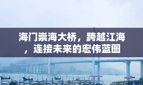海門崇海大橋，跨越江海，連接未來的宏偉藍(lán)圖