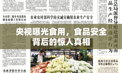 央視曝光食用，食品安全背后的驚人真相