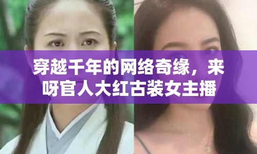 穿越千年的網(wǎng)絡(luò)奇緣，來呀官人大紅古裝女主播