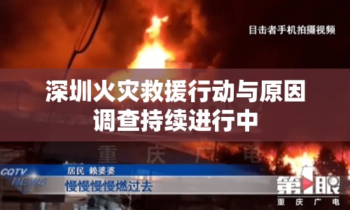深圳火災(zāi)救援行動與原因調(diào)查持續(xù)進(jìn)行中