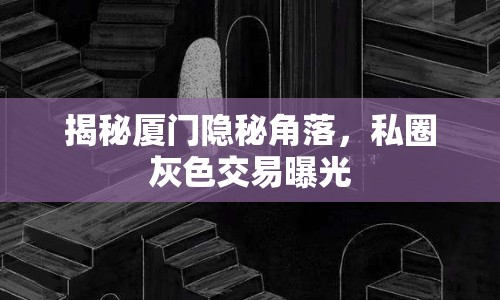 揭秘廈門隱秘角落，私圈灰色交易曝光