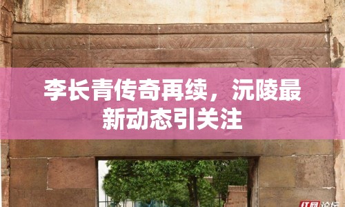 李長青傳奇再續(xù)，沅陵最新動態(tài)引關注