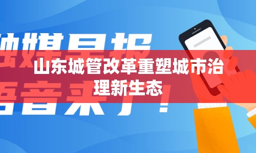 山東城管改革重塑城市治理新生態(tài)