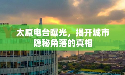 太原電臺(tái)曝光，揭開城市隱秘角落的真相