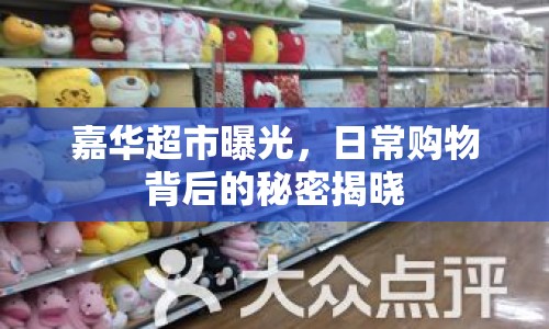 嘉華超市曝光，日常購物背后的秘密揭曉