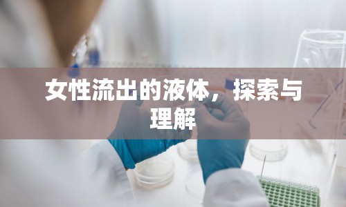 女性流出的液體，探索與理解