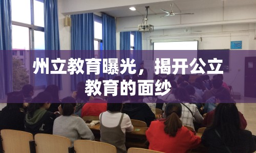 州立教育曝光，揭開公立教育的面紗
