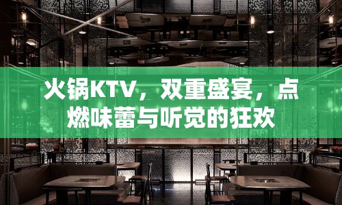 火鍋KTV，雙重盛宴，點燃味蕾與聽覺的狂歡